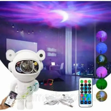 Найяскравіша зоряна ніч у вашій кімнаті: Нічник-проектор Астронавт з Місяцем RGB ta музикою NF